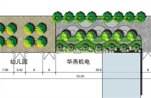 顏值up！漢中中心城區“上新”5塊綠地